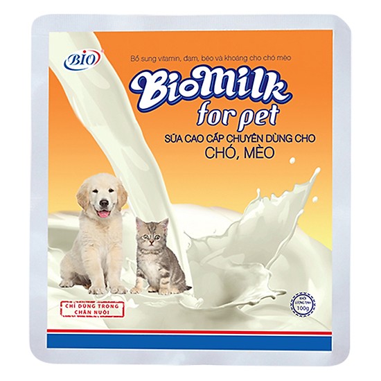 Sữa Bio Milk cho chó mèo con  