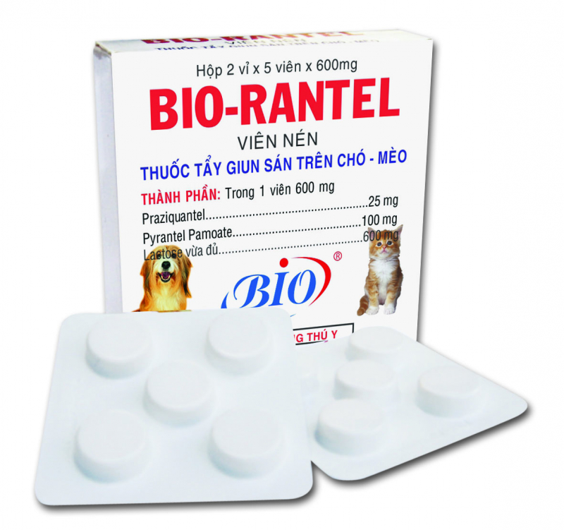 Thuốc tẩy giun Bio-Rantel